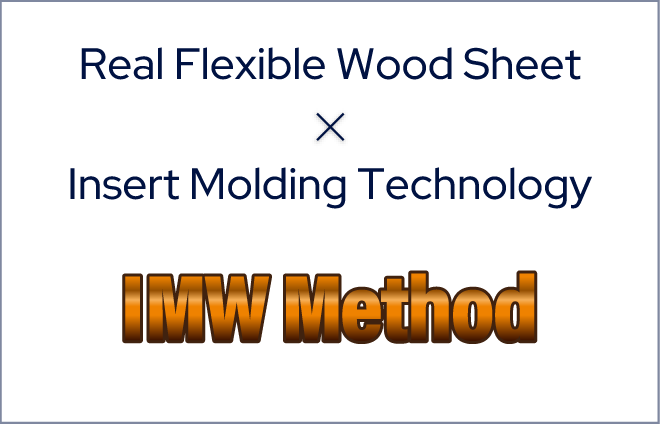 Natural Wood Insert Molding: IMW Method