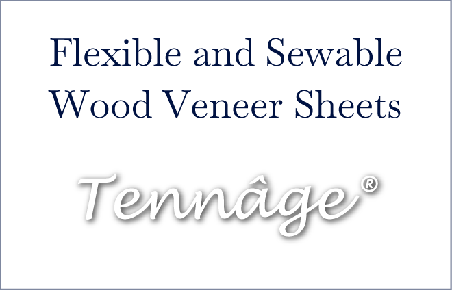 Real Flexible Wood Sheet Tennâge