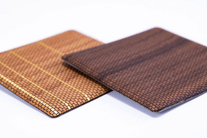 Examples of Products Utilizing a New Material That Combines Natural Wood and Plastic