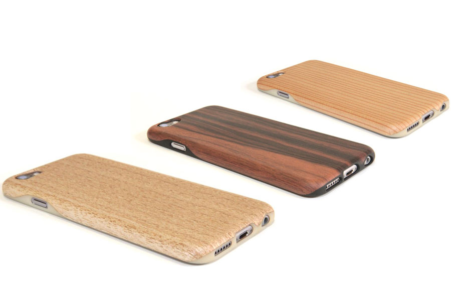 Smartphone Cover (Paulownia, ebony, cedar)